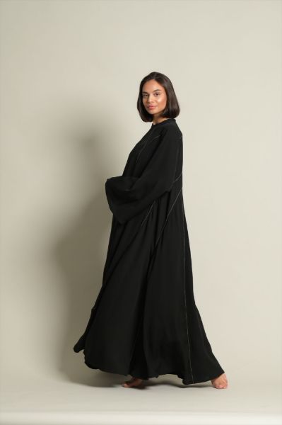 صورة Plain Abaya Crepe