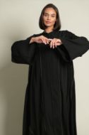 صورة Plain Abaya Crepe